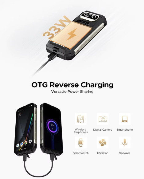 Смартфон Doogee V Max S 8/256Gb Lead Grey